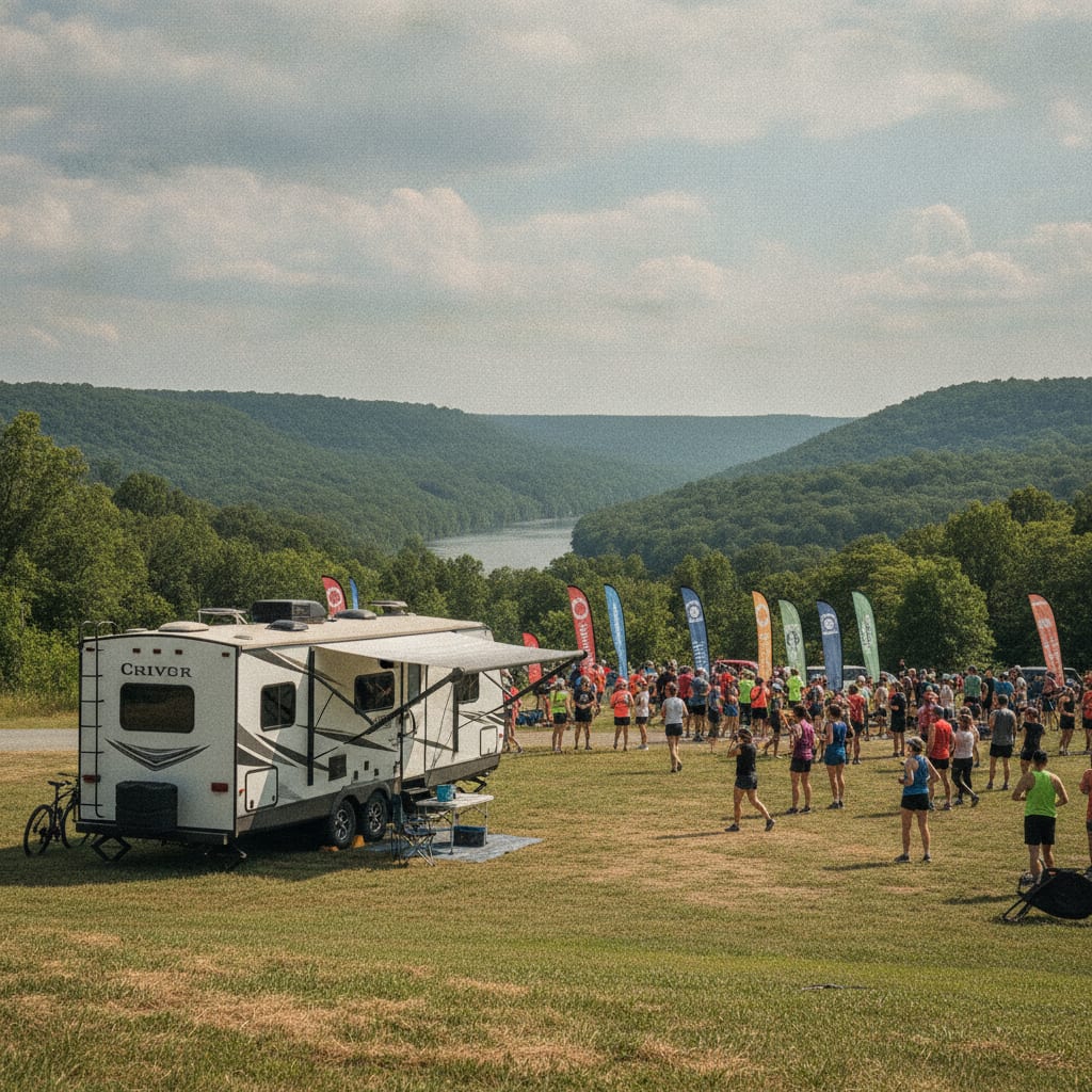 RV rental for Cumberland Trail Challenge Trail Run near South Pittsburg