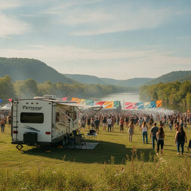 RV rental for Riverbend Festival near South Pittsburg TN