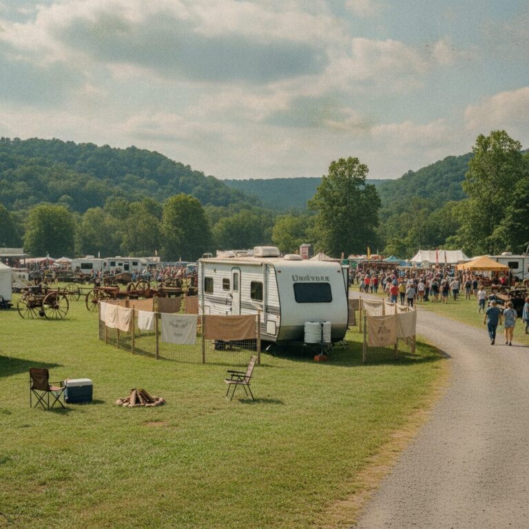 RV rental for Tennessee Valley Old Threshers Reunion near South Pittsburg TN